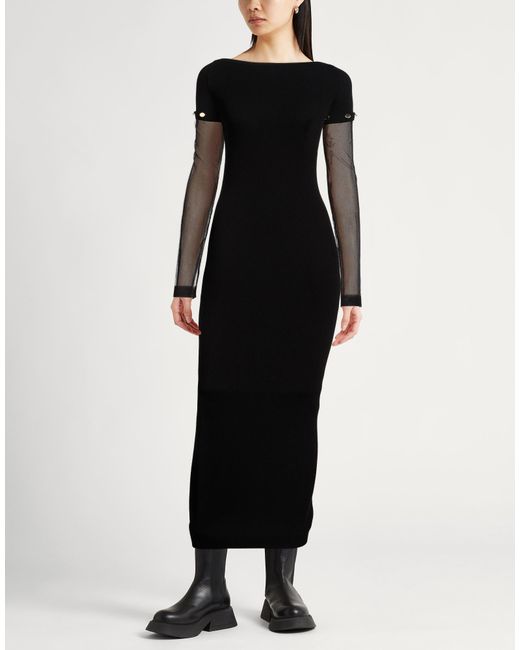 Sportmax Black Maxi Dresses