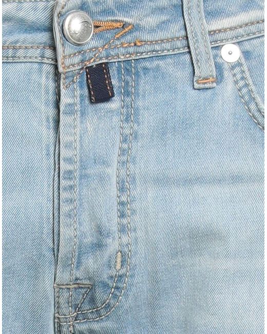 Jacob Cohen Blue Jeans Cotton, Elastane for men