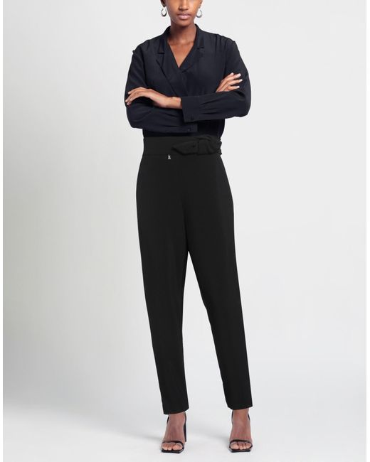 & ME UNLIMITED Black Pants Polyester, Elastane