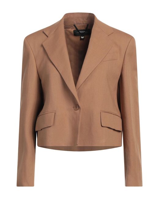Weekend by Maxmara Brown Blazer