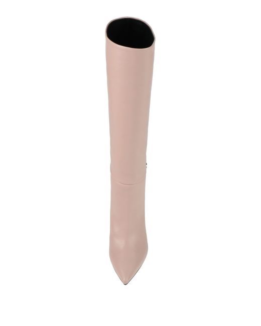 Blumarine Pink Boot Leather