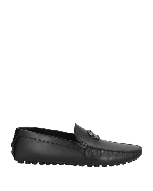 Roberto Cavalli Gray Loafers Leather for men