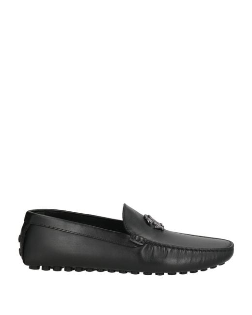 Roberto Cavalli Gray Loafers Leather for men