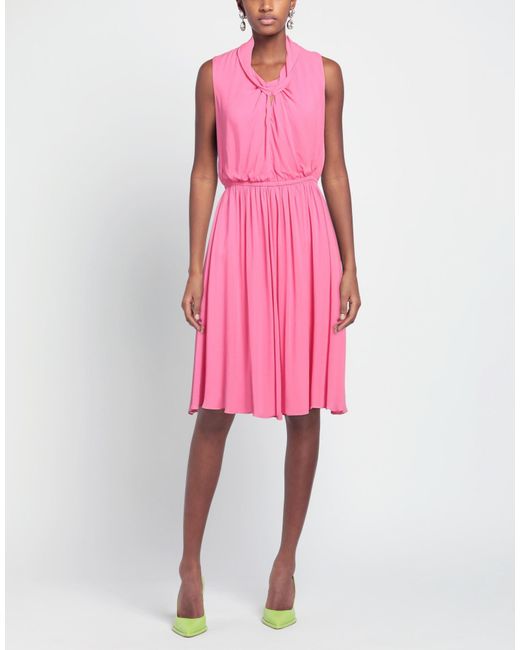 Nenette Pink Midi Dress