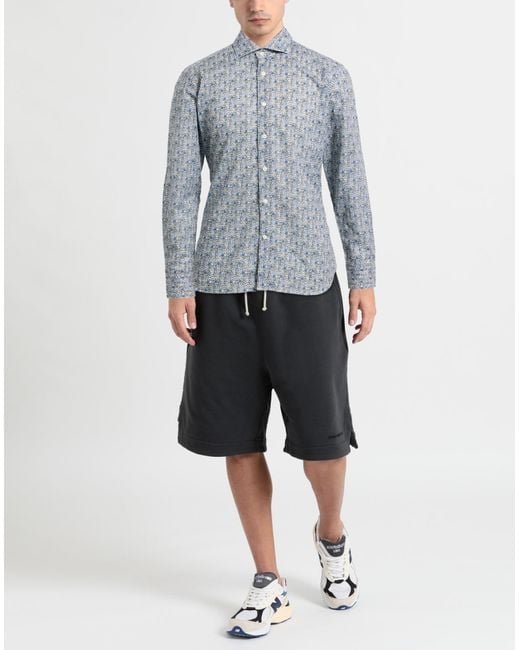 Guglielminotti Blue Shirts for men