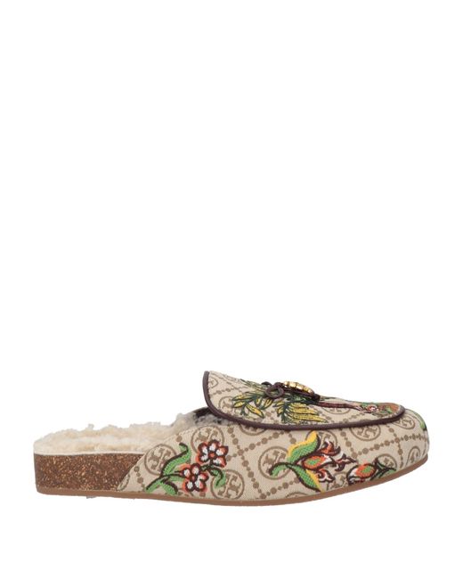 Tory Burch White Mules & Clogs