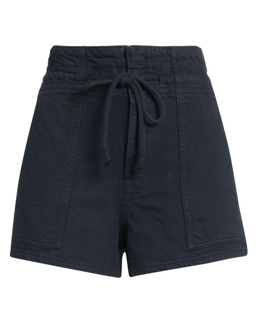 Ba&sh Blue Shorts & Bermuda Shorts Cotton