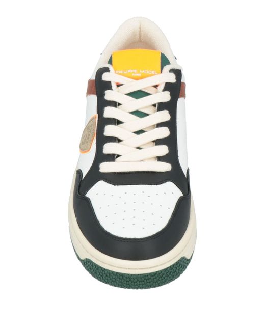 Philippe Model White Sneakers for men
