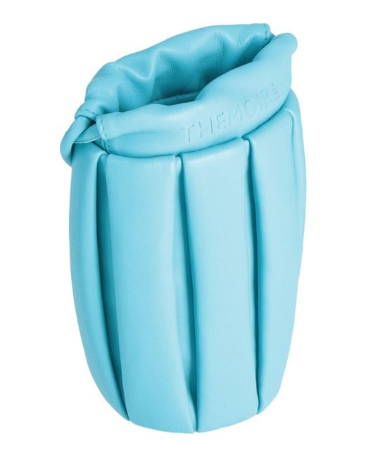 THEMOIRÈ Blue Azure Cross-Body Bag Textile Fibers