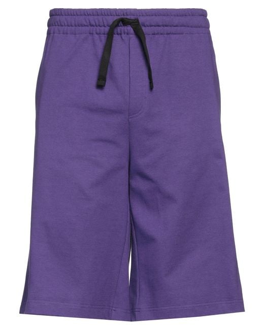 Dolce & Gabbana Purple Shorts & Bermuda Shorts for men