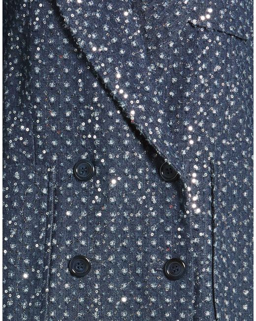 Forte Blue Blazer Cotton, Polyester