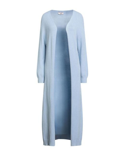Motel Blue Cardigan Viscose, Polyester, Nylon
