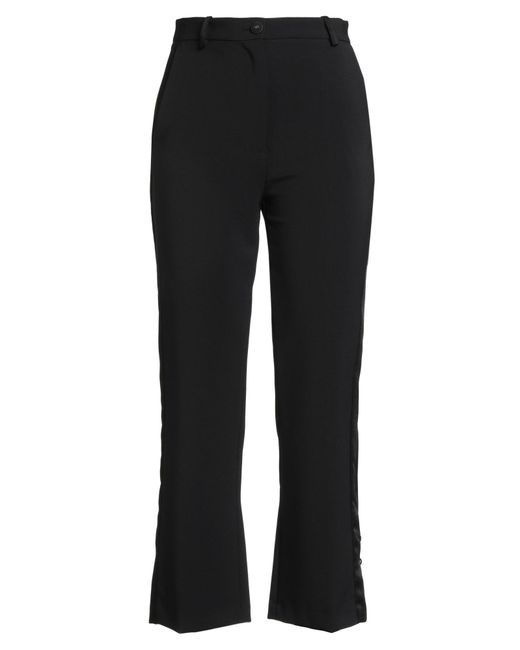 Elisabetta Franchi Black Trouser