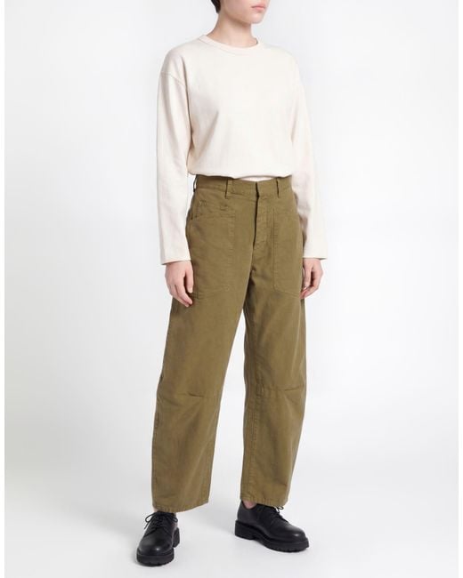 Nili Lotan Green Trouser