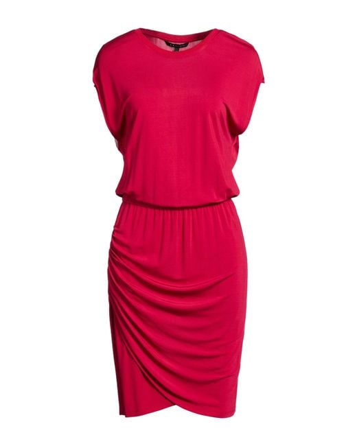 ARMANI EXCHANGE Red Midi Dress
