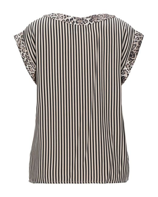 Clips Gray Top Viscose