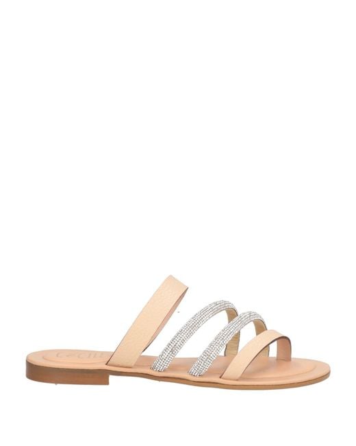 Être Cécile Natural Thong Sandals