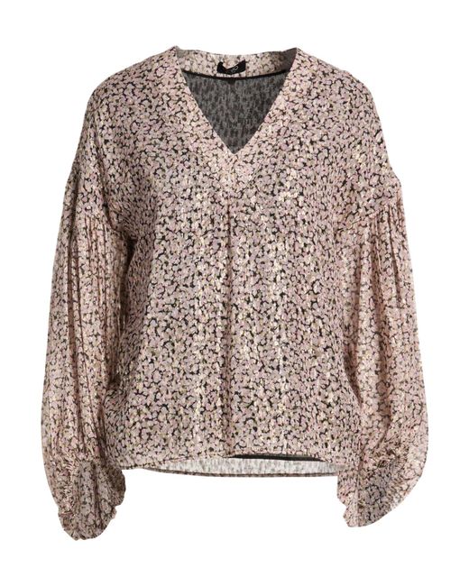Liu Jo Brown Top Viscose, Polyester