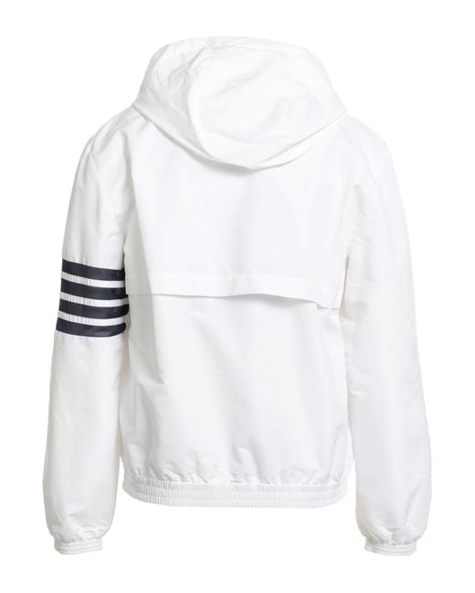 Thom Browne White Jacket Polyamide, Polyester for men