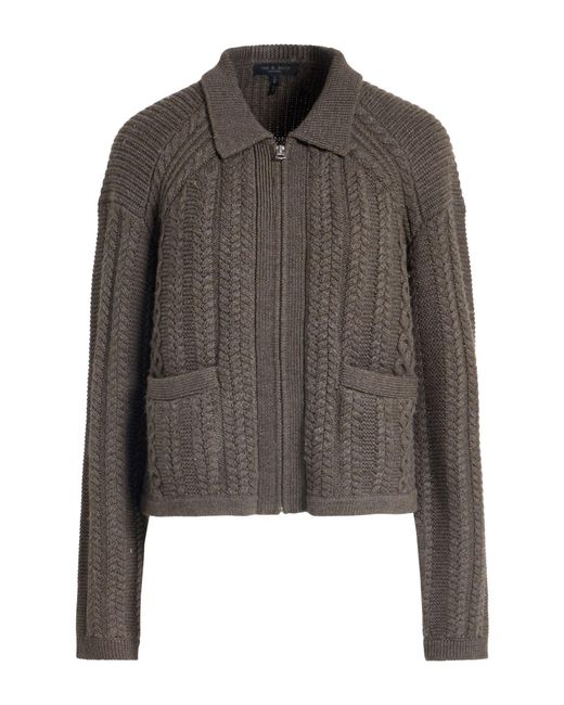 Rag & Bone Brown Strickjacke