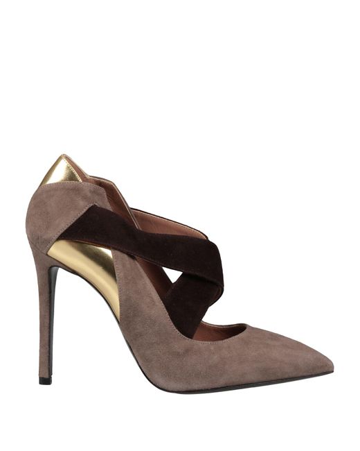 Decolletes di Pollini in Brown