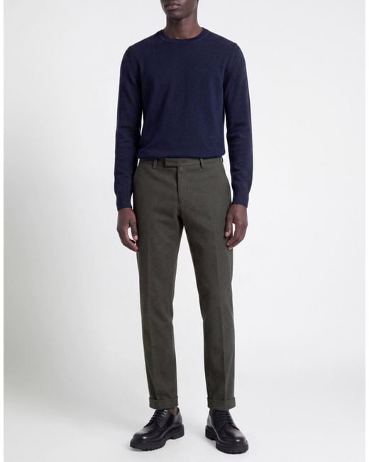 Briglia 1949 Gray Pants Cotton, Polyester, Viscose, Elastane for men