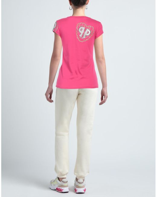Philipp Plein Pink T-shirts