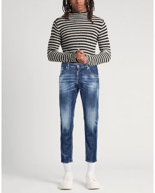 DSquared² Blue Jeans Cotton, Elastane for men