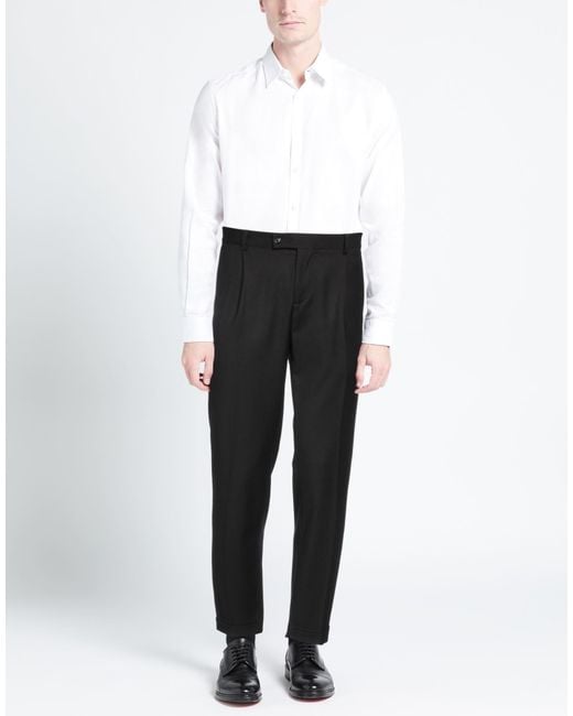 Daniele Alessandrini Black Pants for men