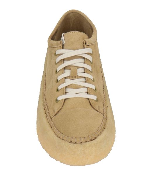 Clarks Natural Sneakers Leather for men