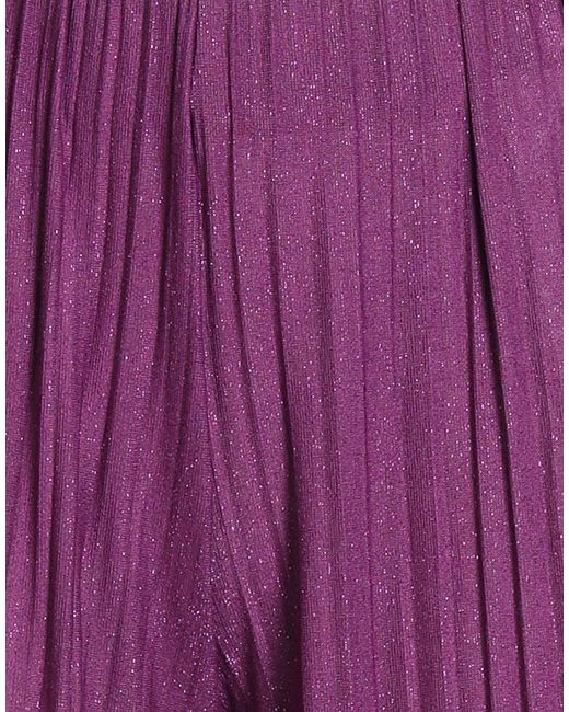 Toy G. Purple Pants Viscose, Polyester, Elastane