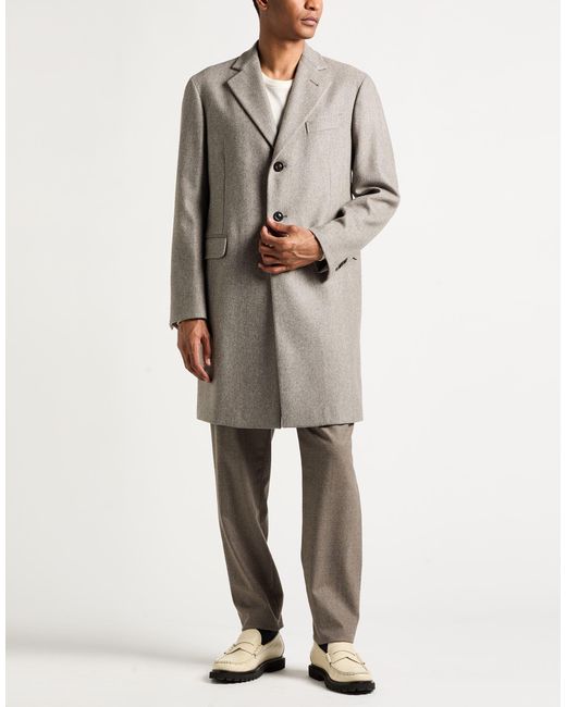 Boglioli Gray Coat for men