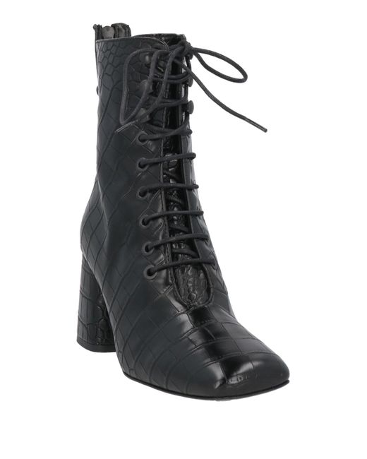 Love Moschino Black Ankle Boots