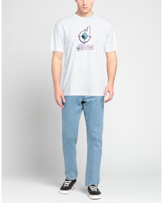 Dime White T-shirt for men