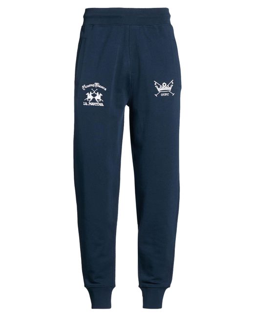 La Martina Blue Trouser for men