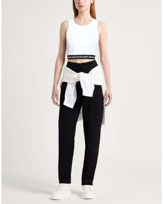 Versace Jeans Couture White Top Cotton