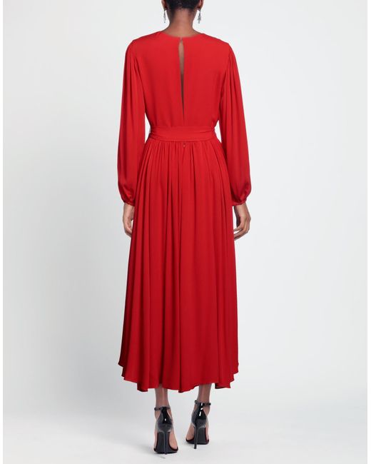 Elie Saab Red Maxi Dress