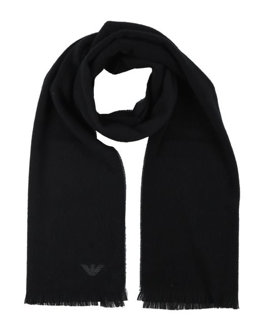 Sciarpa di Emporio Armani in Black da Uomo