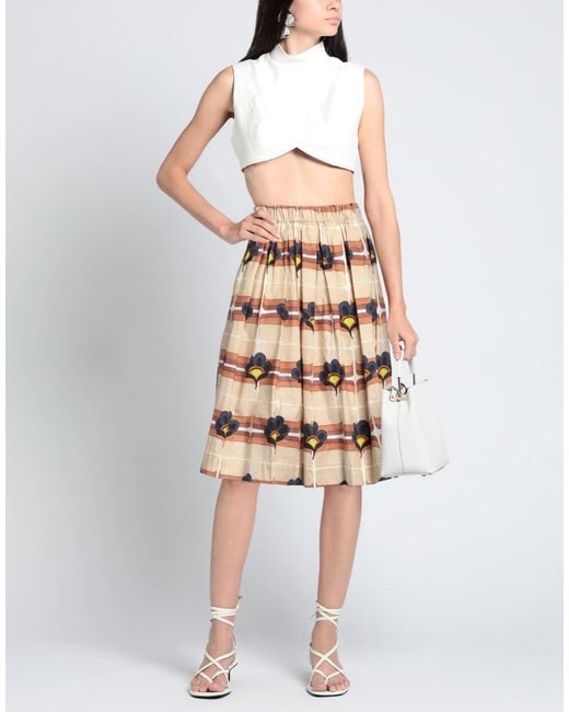 Myths Natural Midi Skirt