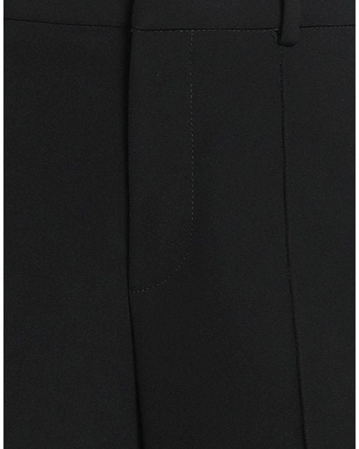 Liu Jo Black Better Pants Polyester, Elastane
