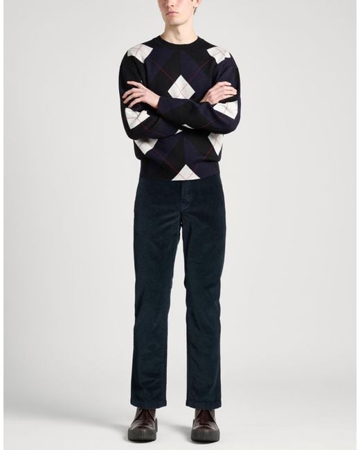 Moorer Blue Pants for men