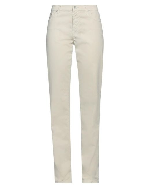 Jacob Cohen Natural Pants Cotton, Elastane
