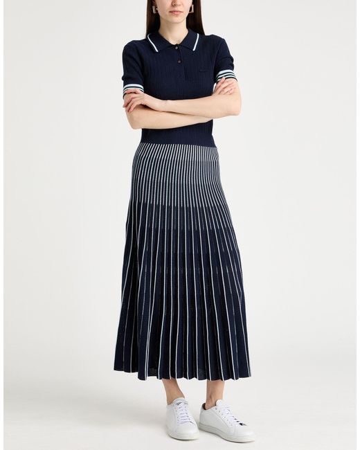 Lacoste Blue Midi Dress