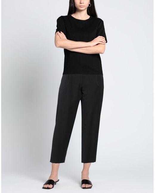 Dixie Black Pants Polyester, Viscose, Elastane