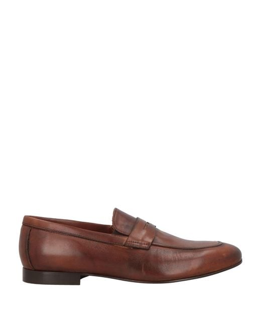 Roberto Botticelli Brown Loafers for men