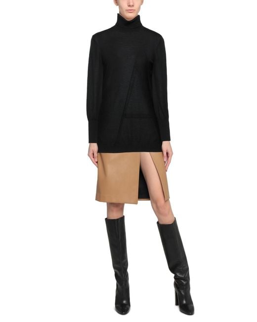 ARMANI EXCHANGE Black Turtlenecks