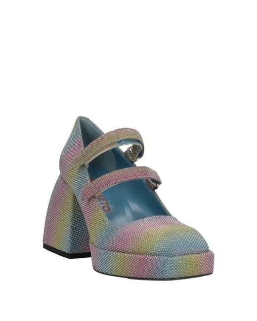 NODALETO Gray Pumps