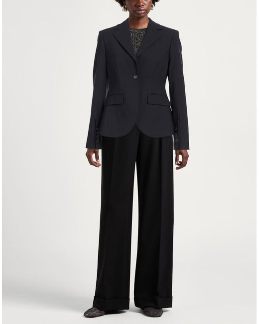 Ballantyne Blue Blazer Polyester, Virgin Wool, Elastane