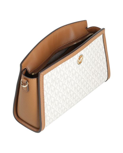 MICHAEL Michael Kors White Cross-Body Bag