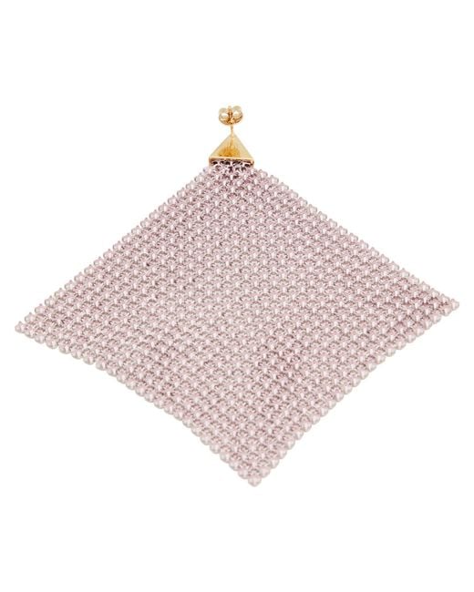 Pendiente Rabanne de color Pink